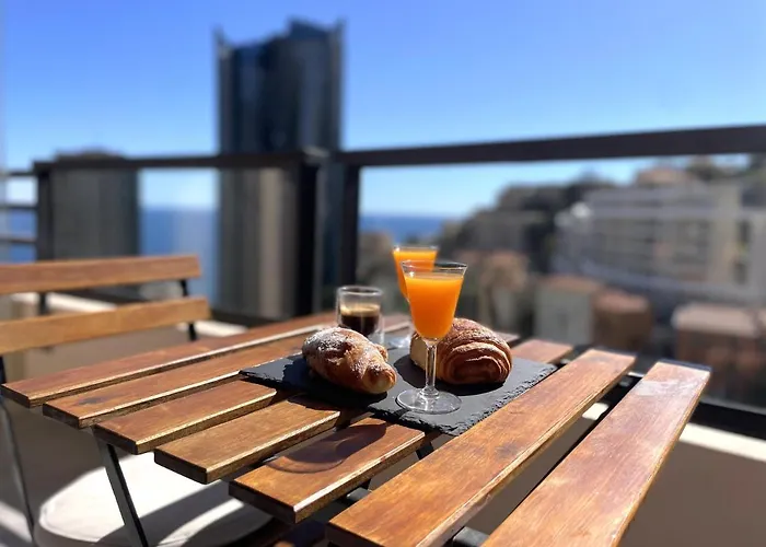 Διαμέρισμα New Studio, Piscine Et Vue • Proche De Monaco Beausoleil